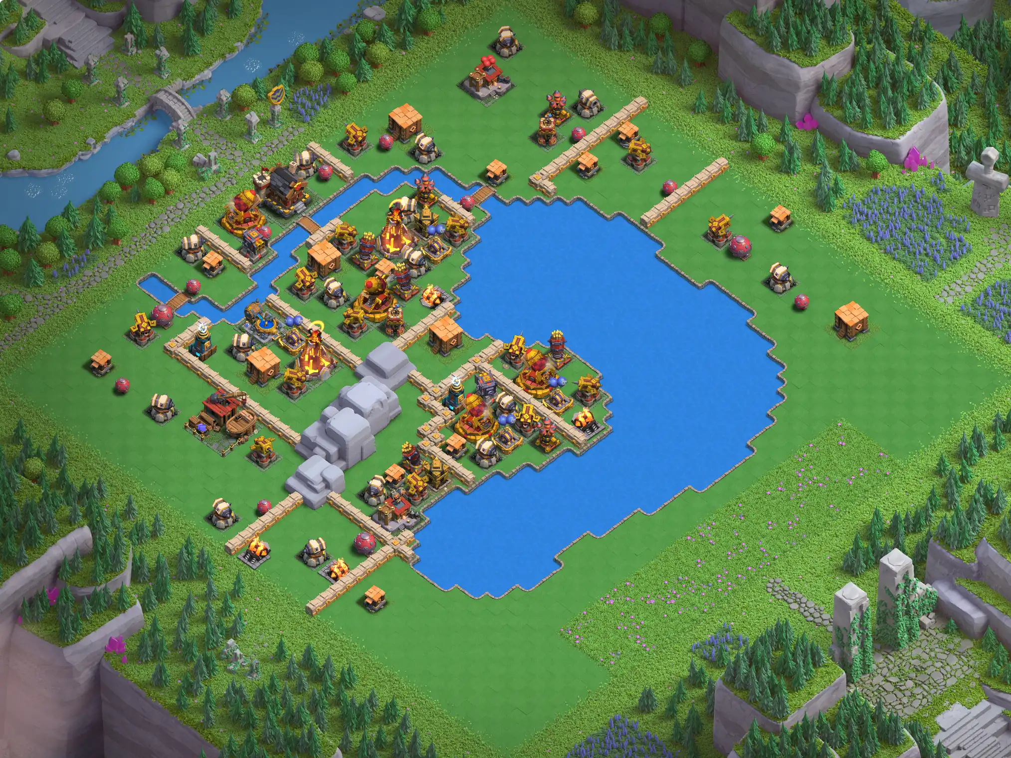 Best Balloon Lagoon Level 5 Links For Clan Capital – Copy Top Defense Layouts In Clash Of Clans Base no. 1