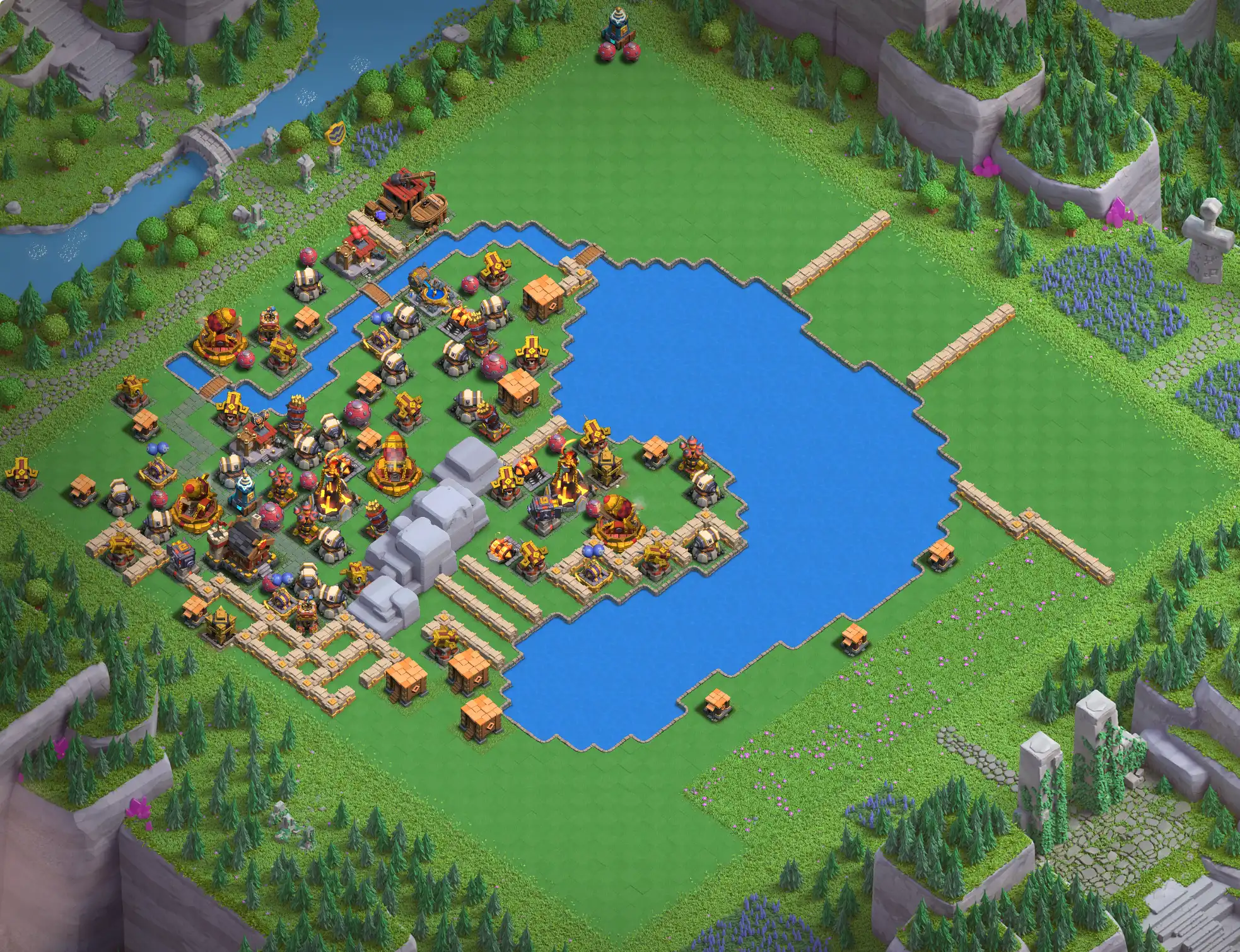 Best Balloon Lagoon Level 5 Links For Clan Capital – Copy Top Defense Layouts In Clash Of Clans Base no. 6