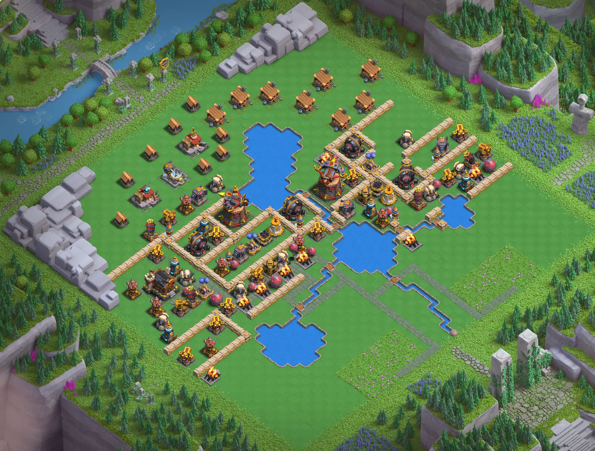 Best Builders Workshop Level 5 Base Links for Clan Capital Base no. 2