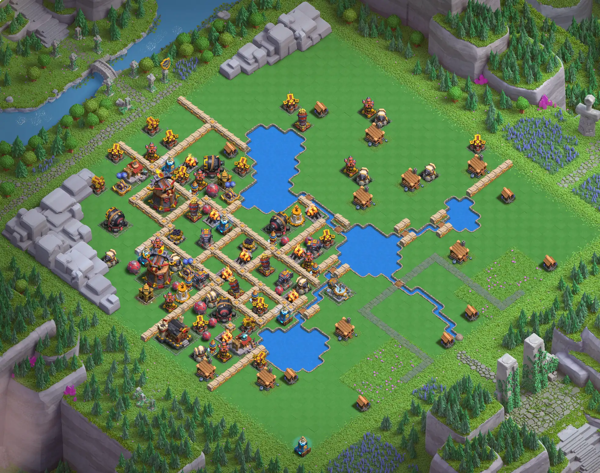 Best Builders Workshop Level 5 Base Links for Clan Capital Base no. 6