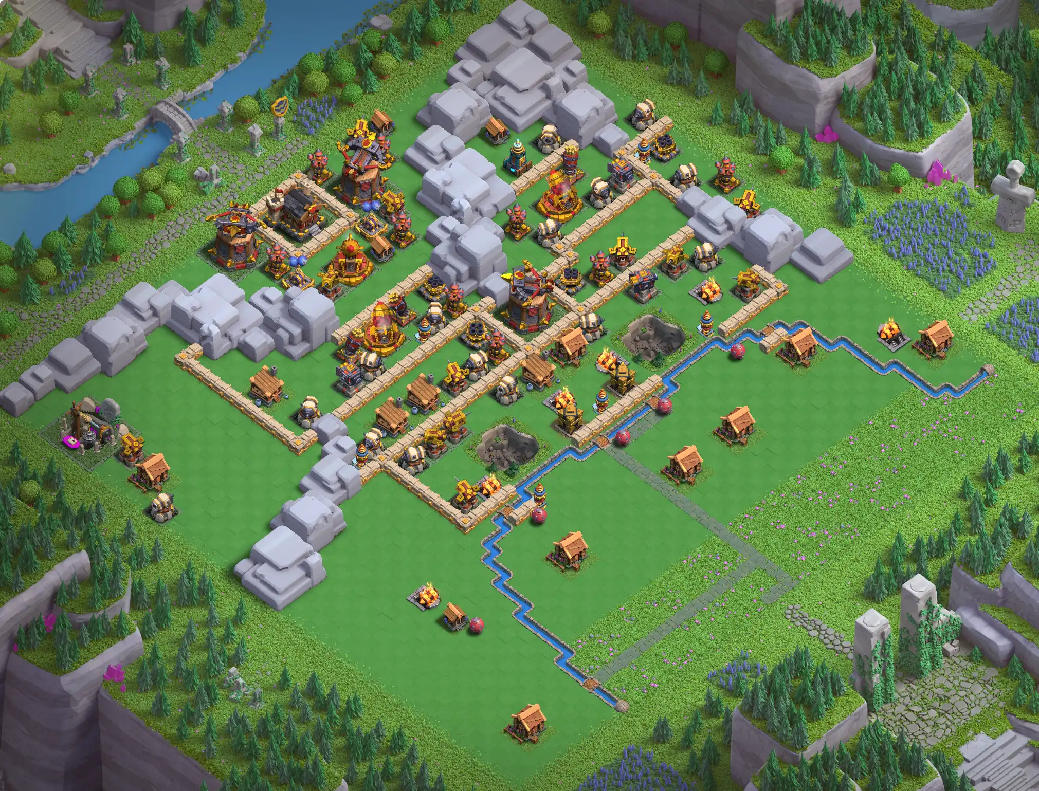 Best Golem Quarry Level 5 District Base Links for Clan Capital Base no. 3 Best Golem Quarry Level 5 District Base Links for Clan Capital Base no. 3