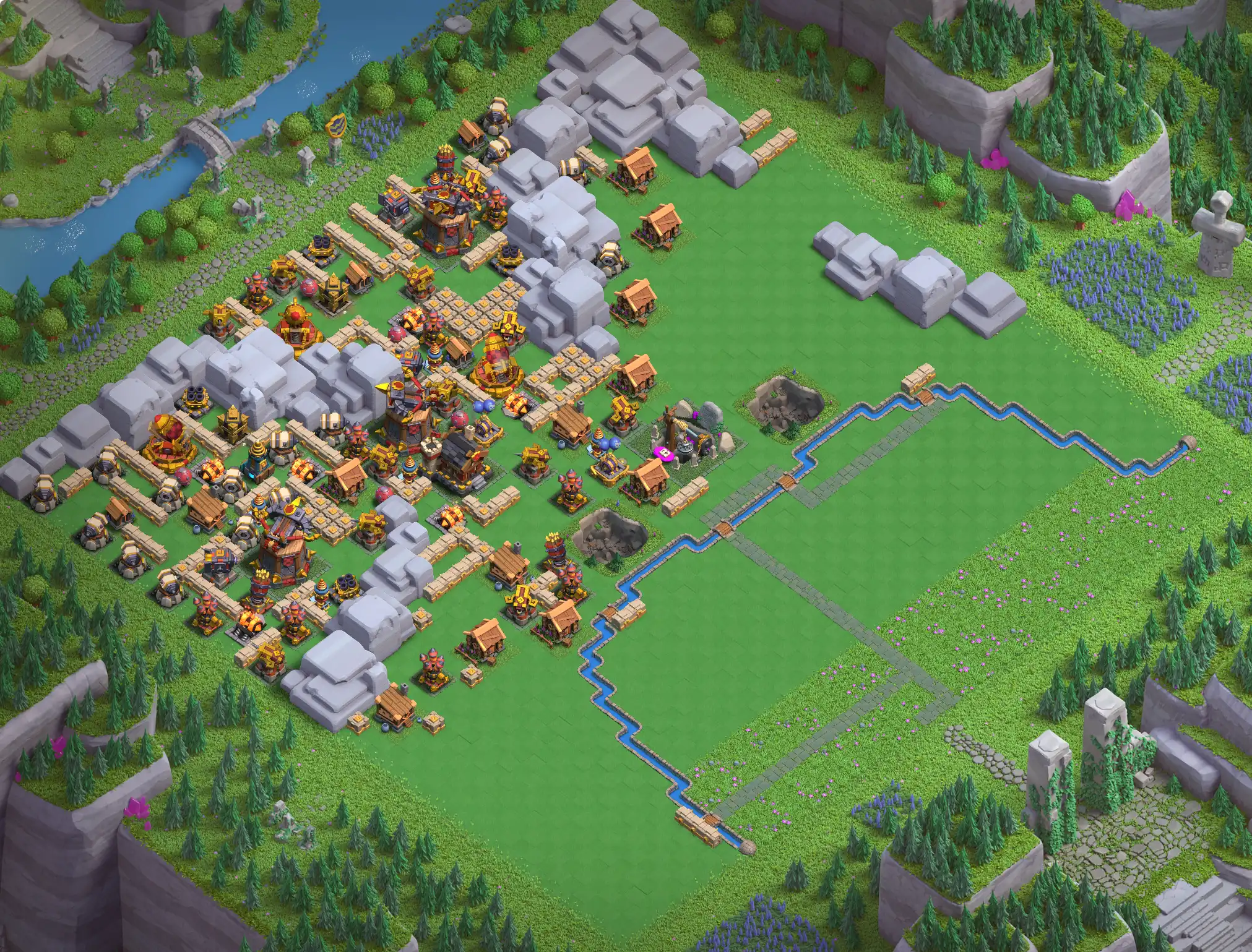 Best Golem Quarry Level 5 District Base Links for Clan Capital Base no. 4 Best Golem Quarry Level 5 District Base Links for Clan Capital Base no. 4