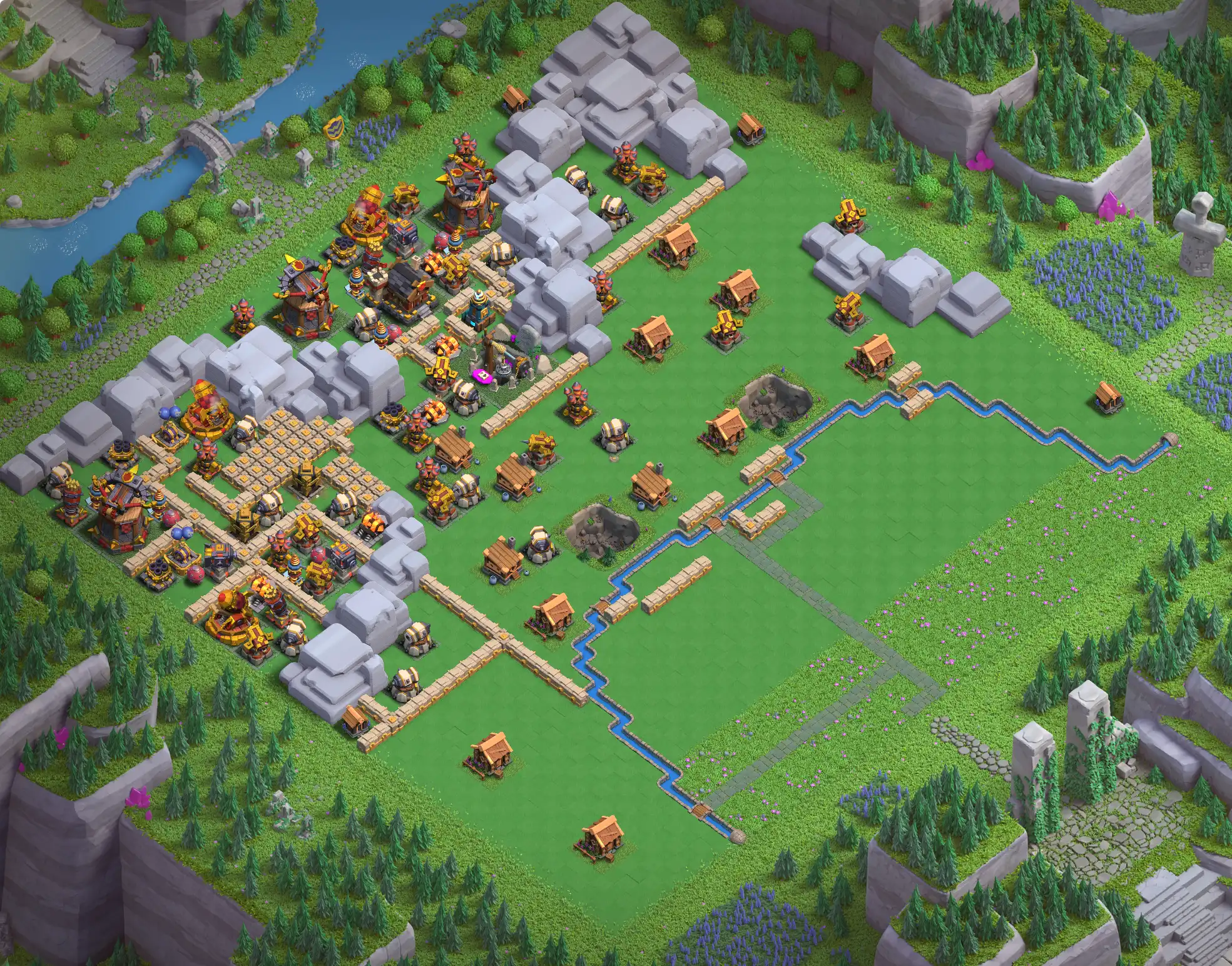 Best Golem Quarry Level 5 District Base Links for Clan Capital Base no. 6 Best Golem Quarry Level 5 District Base Links for Clan Capital Base no. 6