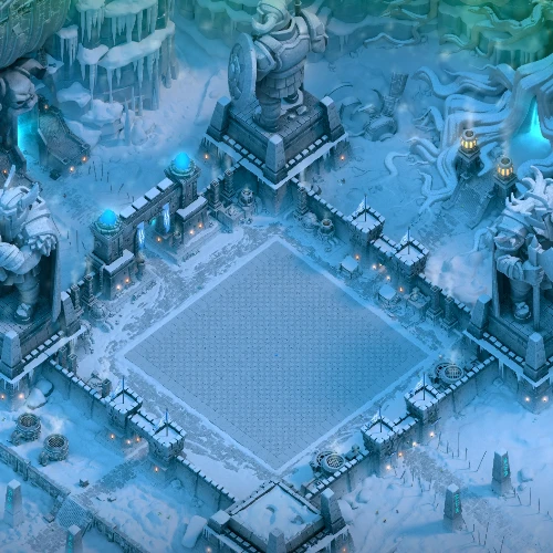 frost age scenery in clash of clans small