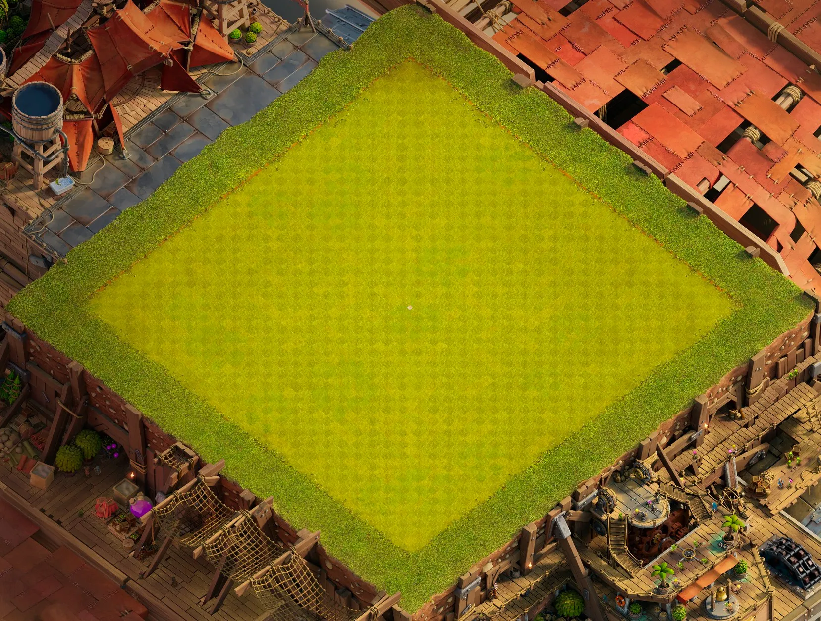 wasteland scenery normal view in clash of clans