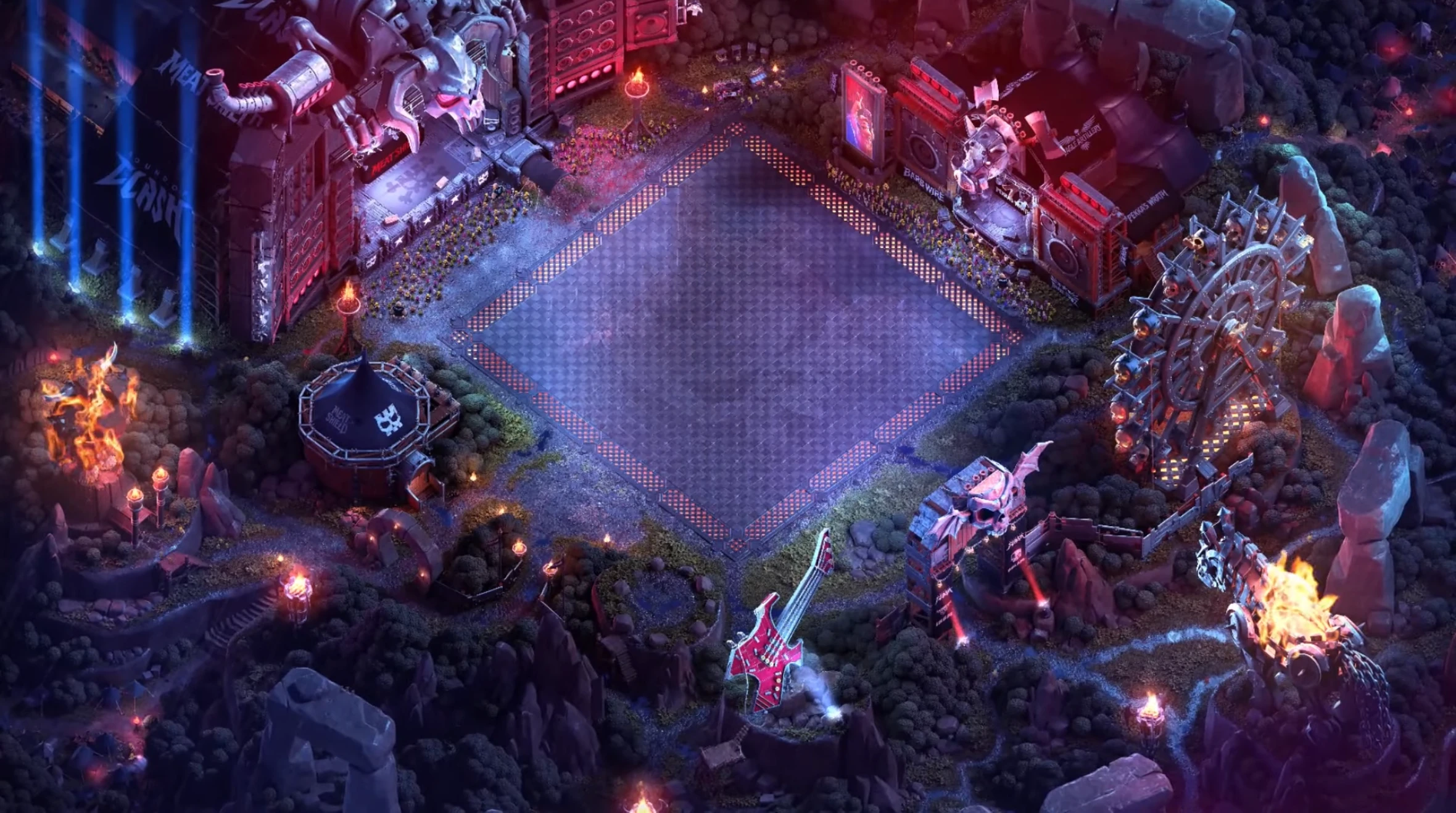 sound of clash scenery zommed out