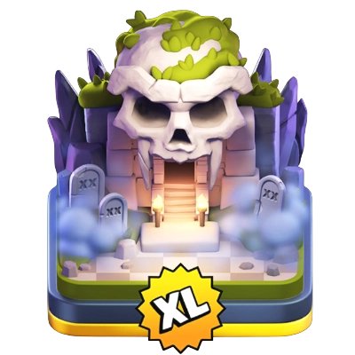 skeleton kingdom scenery icon