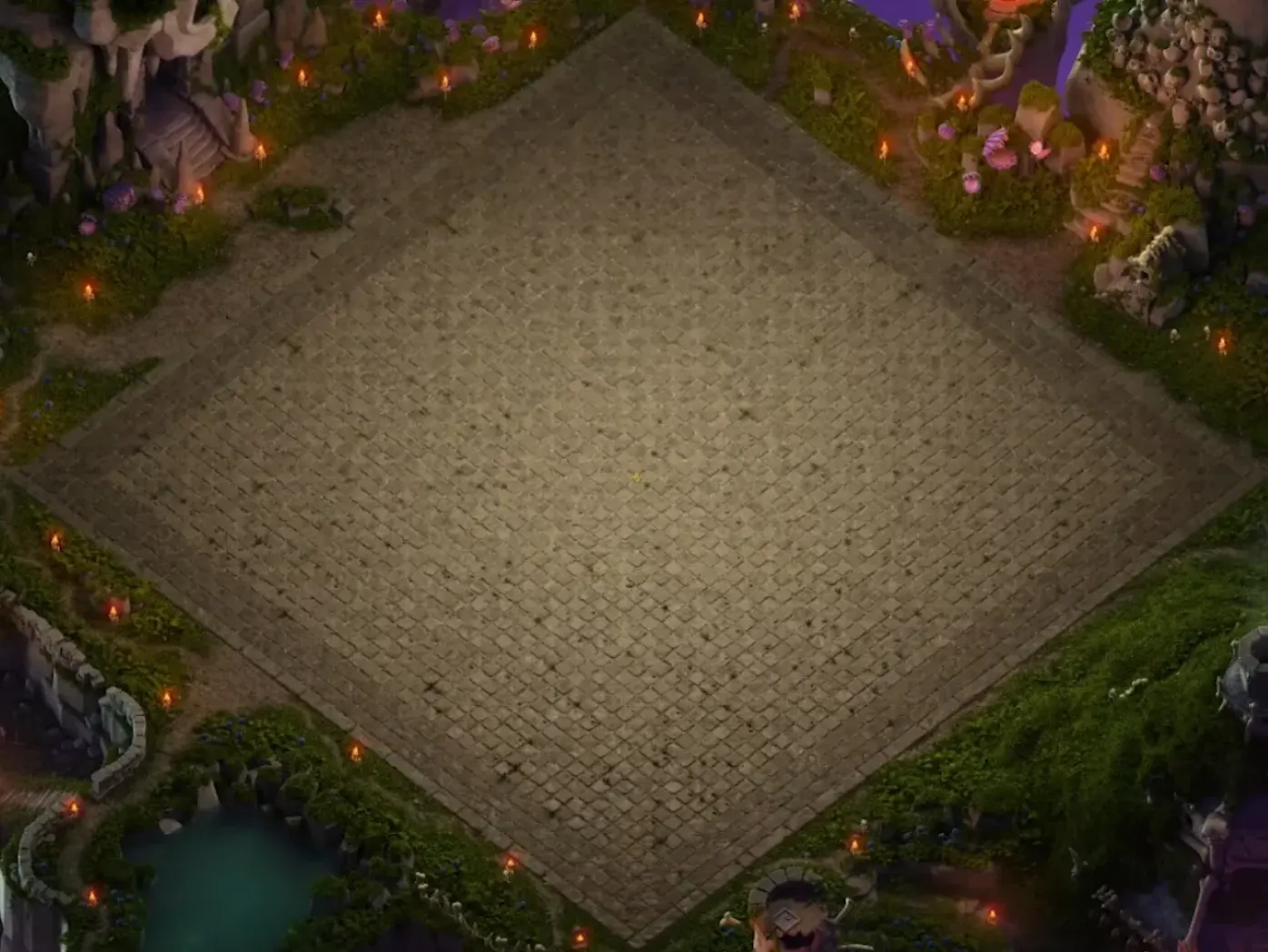 skeleton kingdom scenery normal view