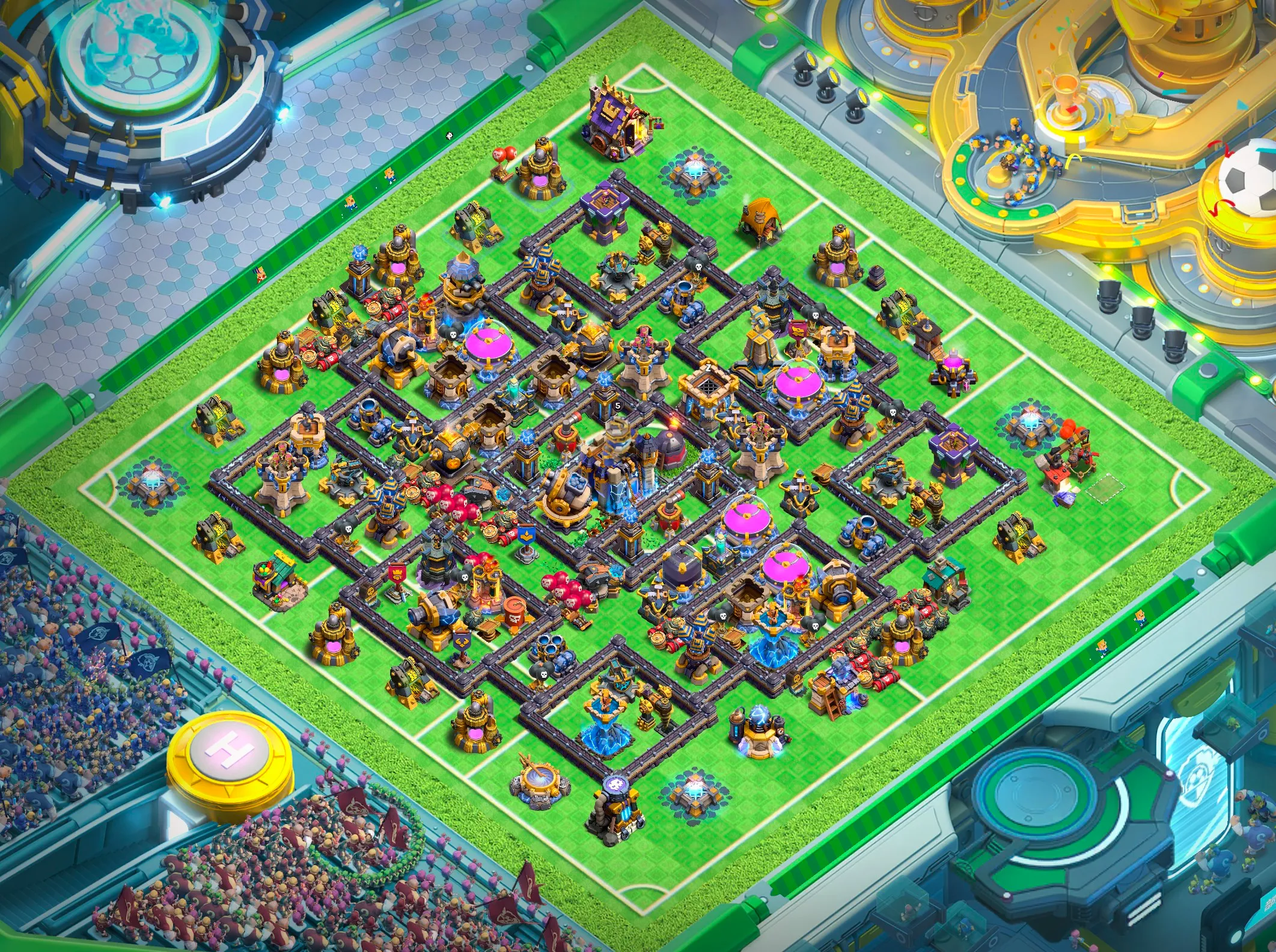 Glory Arena Scenery village view glory arena scenery village view