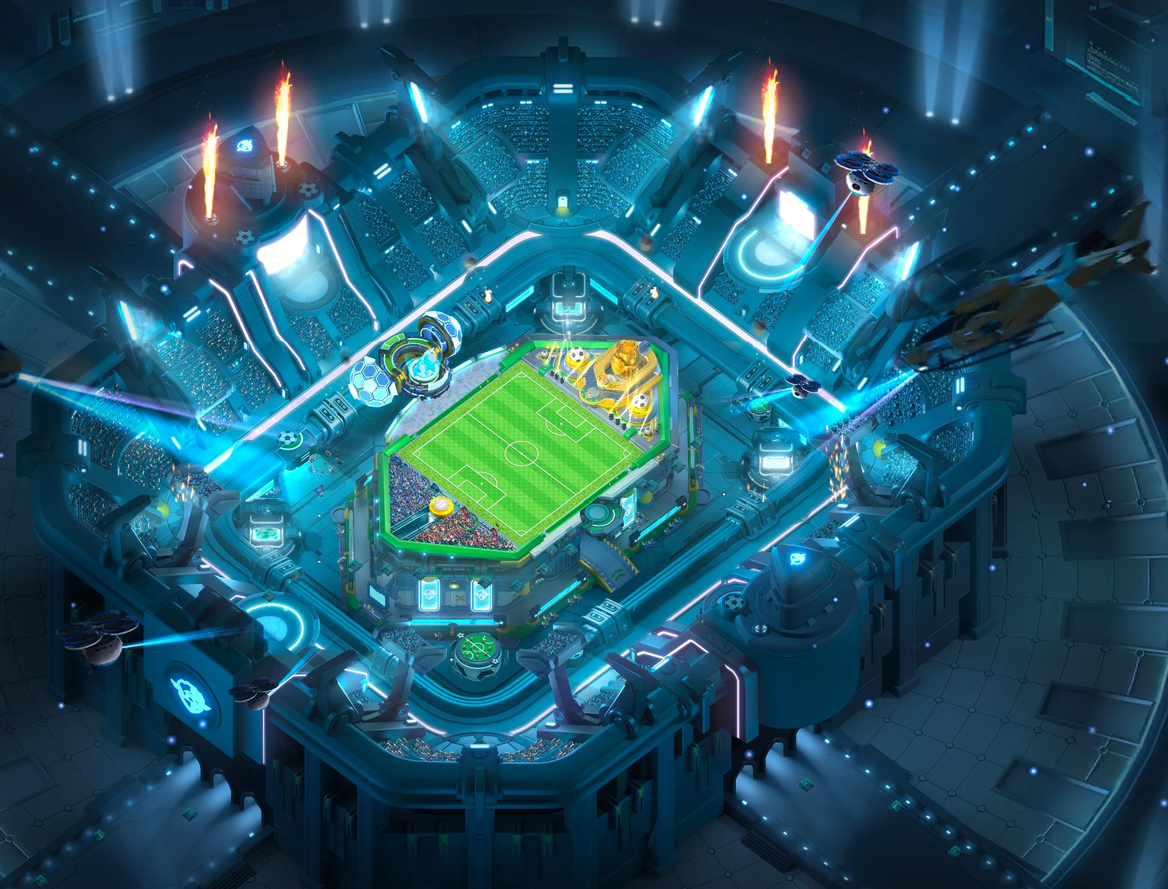 Glory Arena Scenery zoomed out view glory arena scenery zoomed out view
