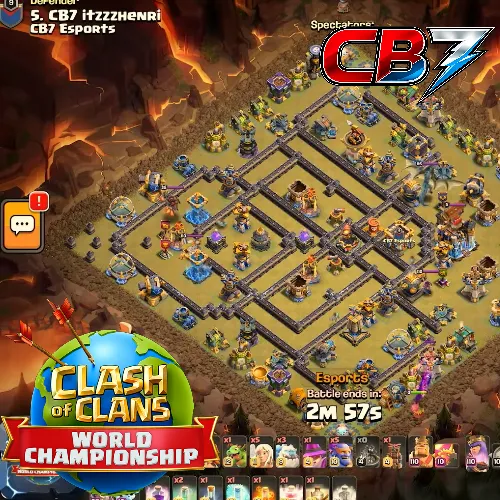 TH18 tournament base layout featuring the best Town Hall 18 tournament base design for competitive attacks Image no. 02-1