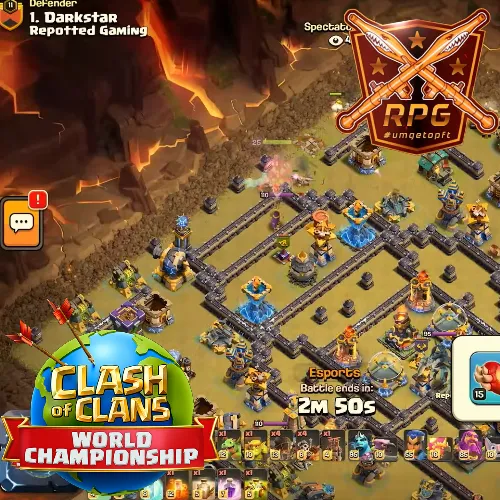 TH18 tournament base layout featuring the best Town Hall 18 tournament base design for competitive attacks Image no. 04-3