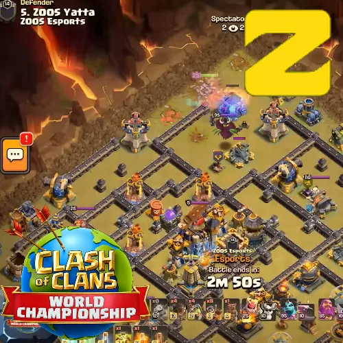 TH18 tournament base layout featuring the best Town Hall 18 tournament base design for competitive attacks Image no. 06-2