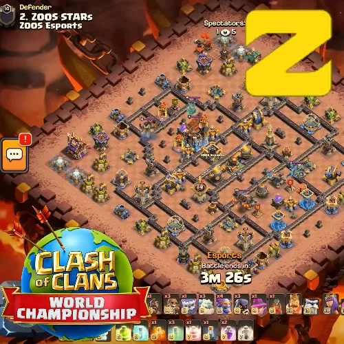 TH18 tournament base layout featuring the best Town Hall 18 tournament base design for competitive attacks Image no. 07-2