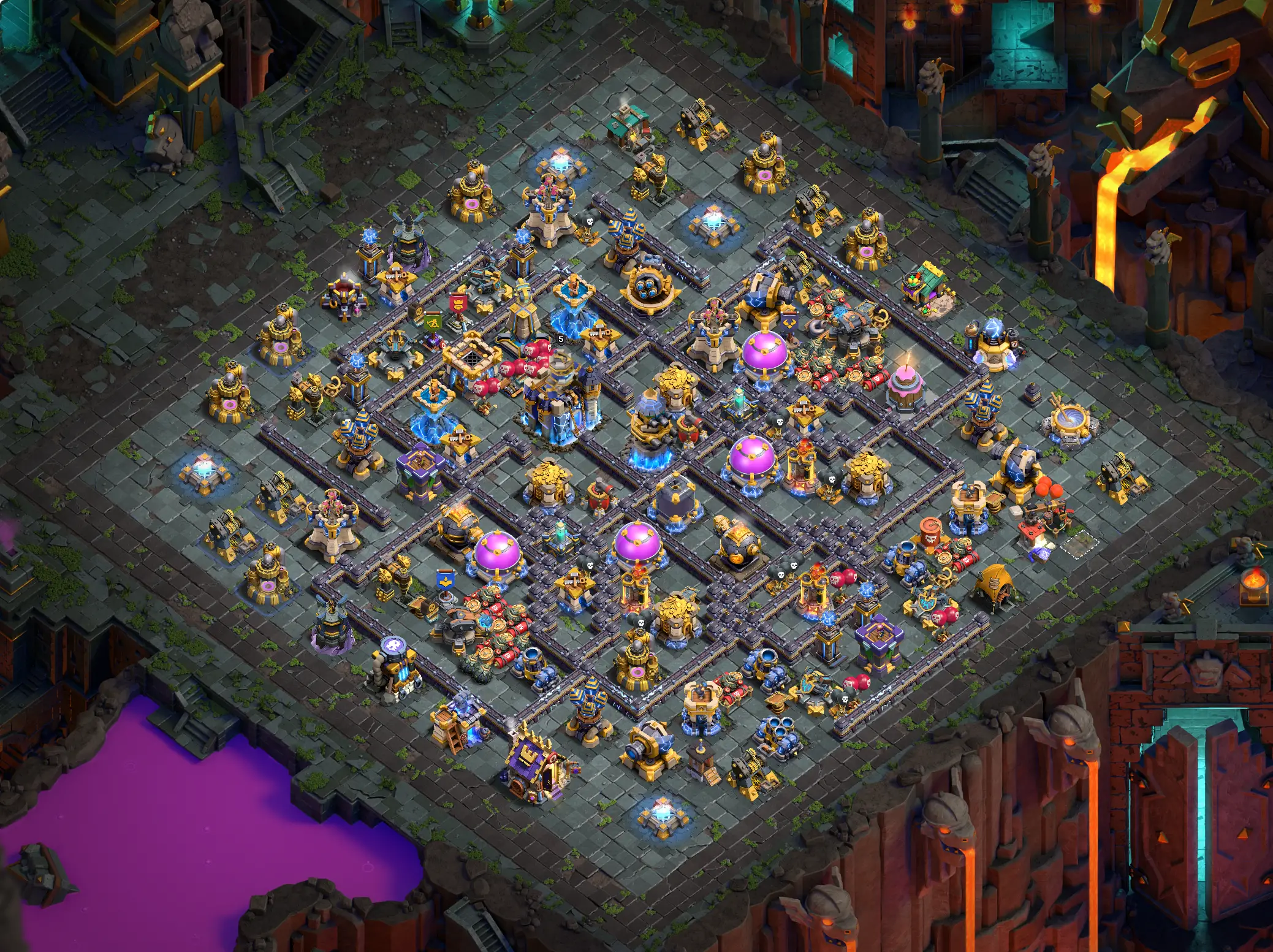 discover the best th18 farming base and town hall 18 farming base layouts optimize your loot defense with proven th18 farm base designs image no 01 2
