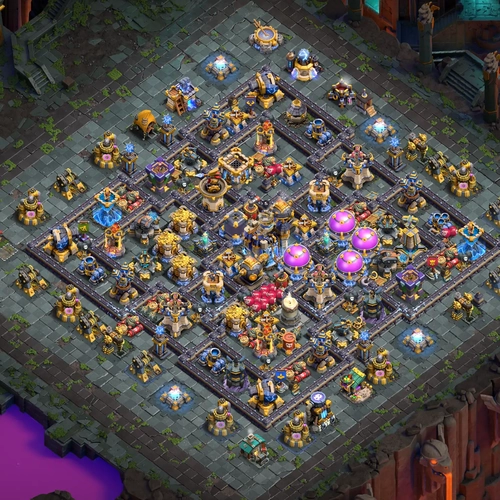 Discover the best TH18 farming base and Town Hall 18 farming base layouts, optimize your loot defense with proven TH18 farm base designs Image no. 02-1