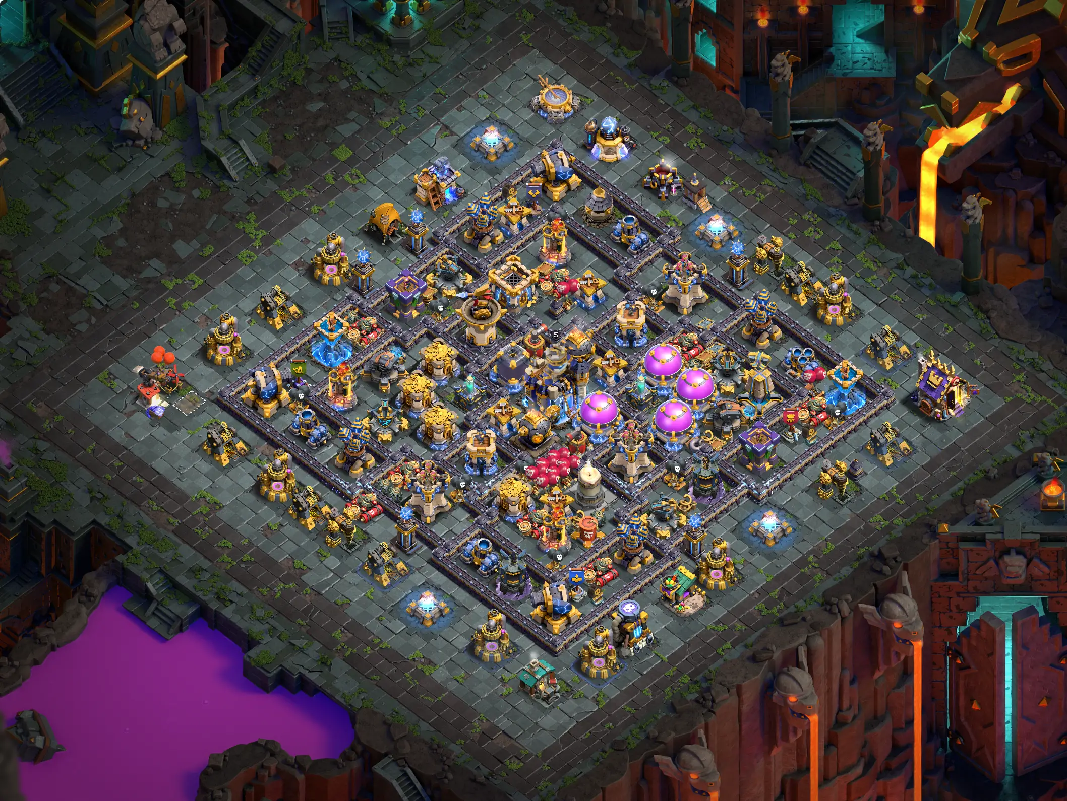 discover the best th18 farming base and town hall 18 farming base layouts optimize your loot defense with proven th18 farm base designs image no 02 2
