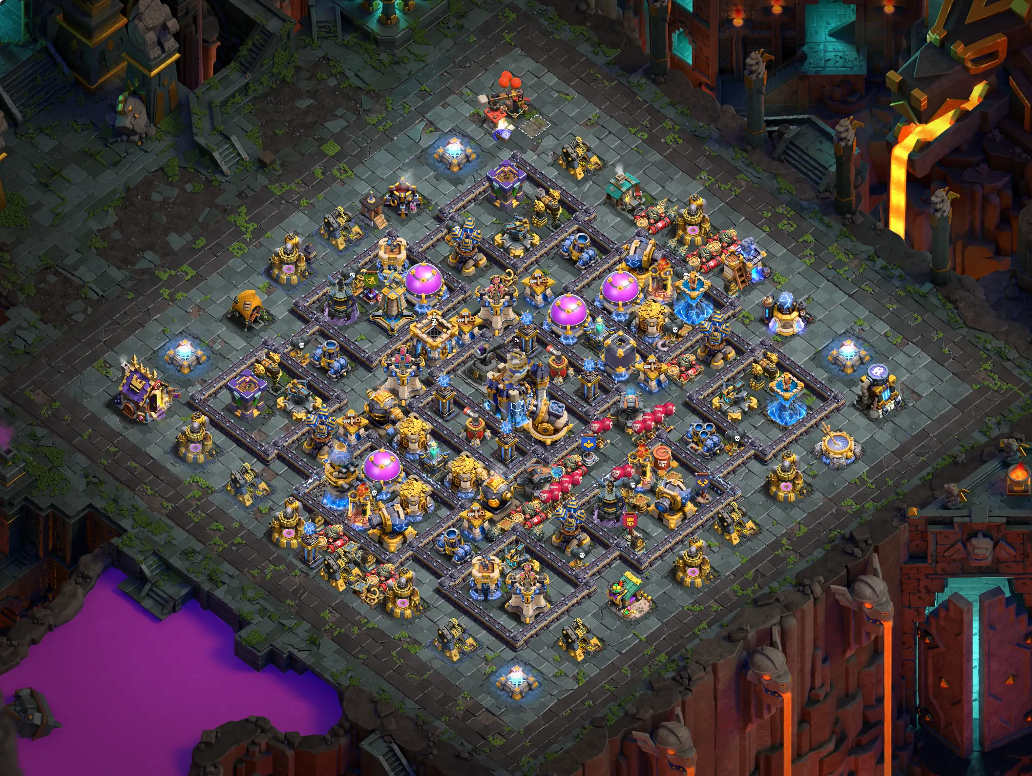 discover the best th18 farming base and town hall 18 farming base layouts optimize your loot defense with proven th18 farm base designs image no 03 2