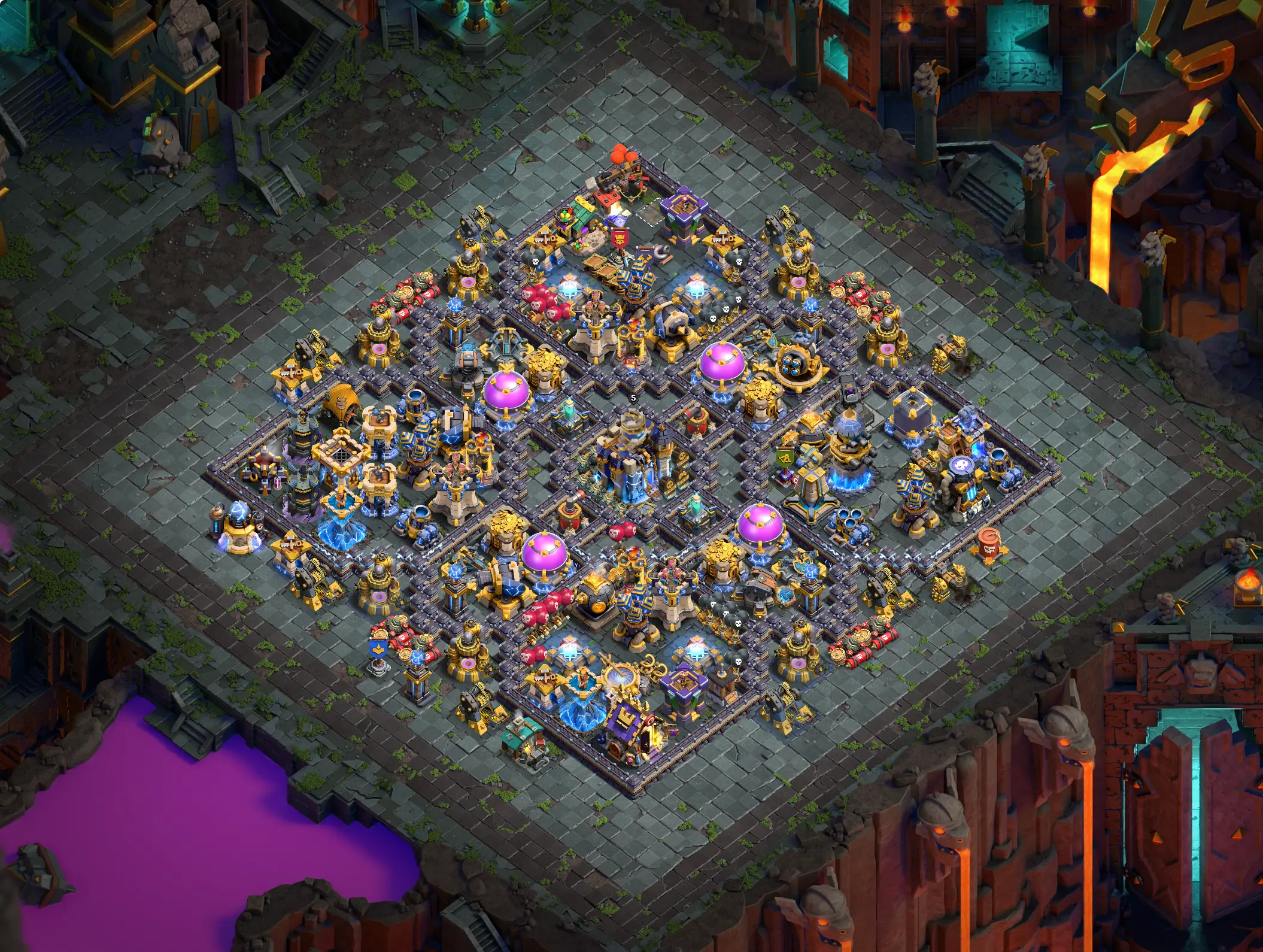 discover the best th18 farming base and town hall 18 farming base layouts optimize your loot defense with proven th18 farm base designs image no 05 2