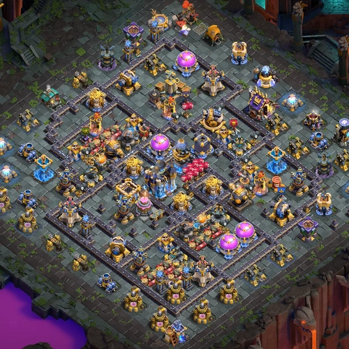Discover the best TH18 farming base and Town Hall 18 farming base layouts, optimize your loot defense with proven TH18 farm base designs Image no. 06-1