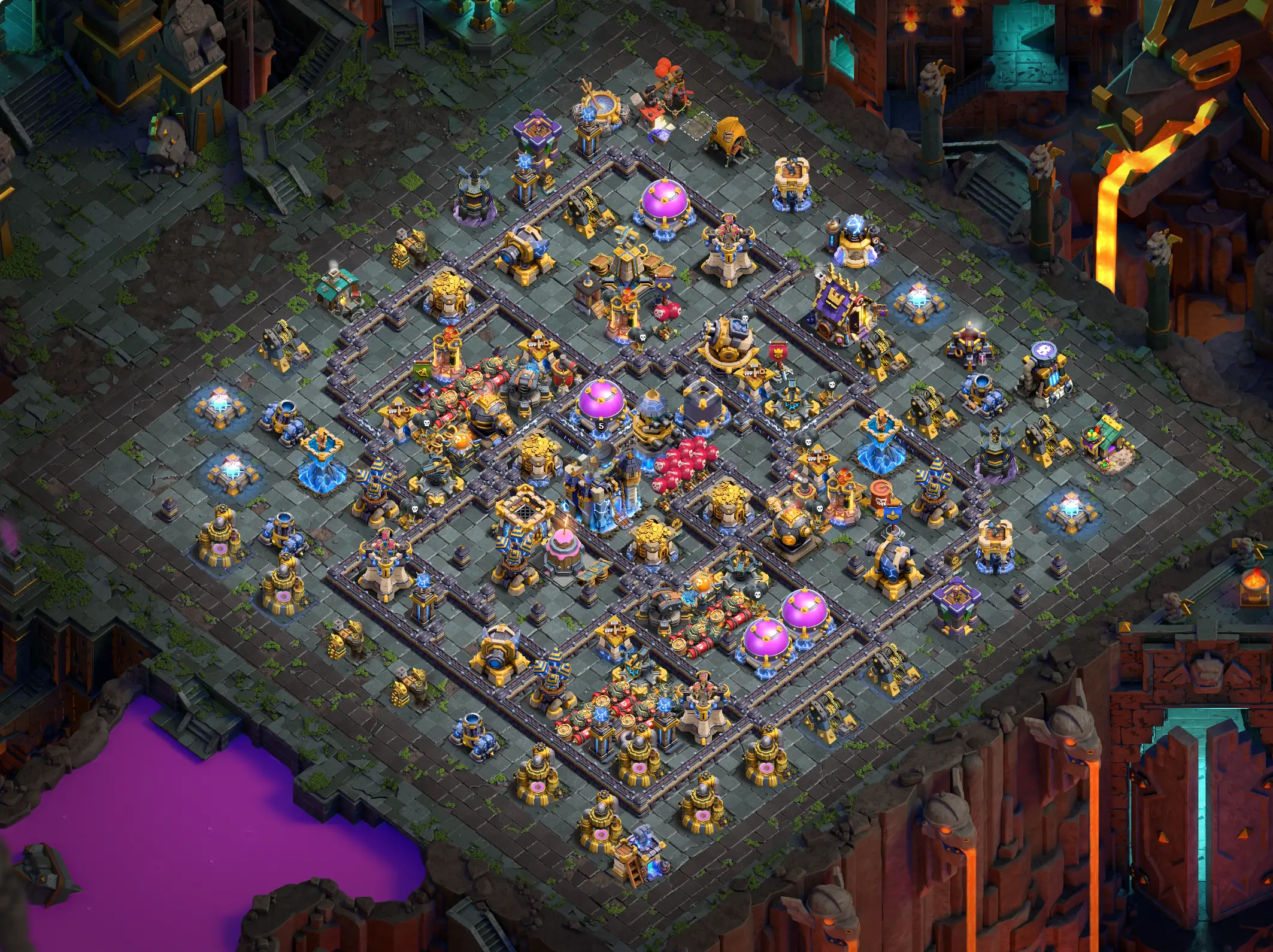 discover the best th18 farming base and town hall 18 farming base layouts optimize your loot defense with proven th18 farm base designs image no 06 2