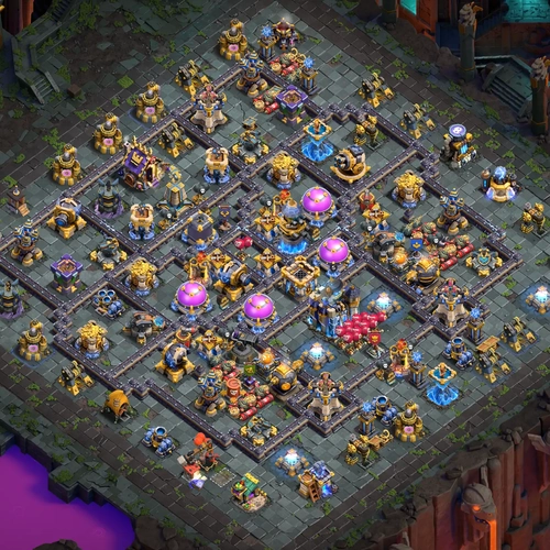 Discover the best TH18 farming base and Town Hall 18 farming base layouts, optimize your loot defense with proven TH18 farm base designs Image no. 07-1