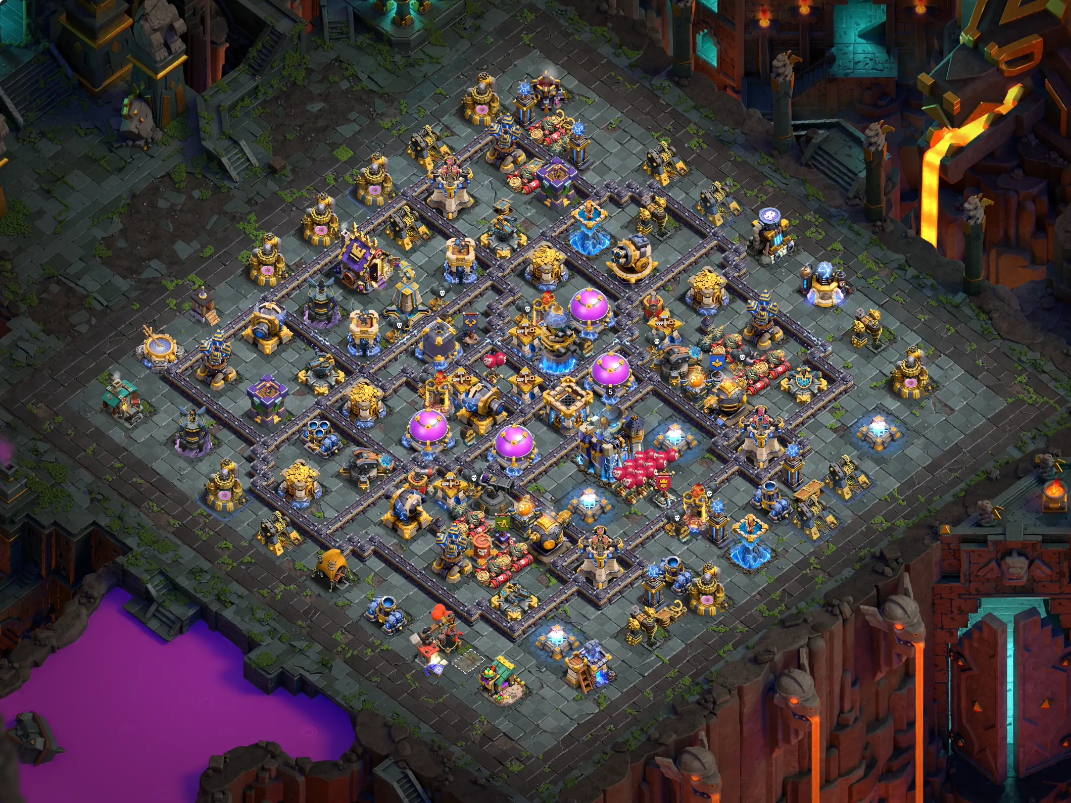 discover the best th18 farming base and town hall 18 farming base layouts optimize your loot defense with proven th18 farm base designs image no 07 2