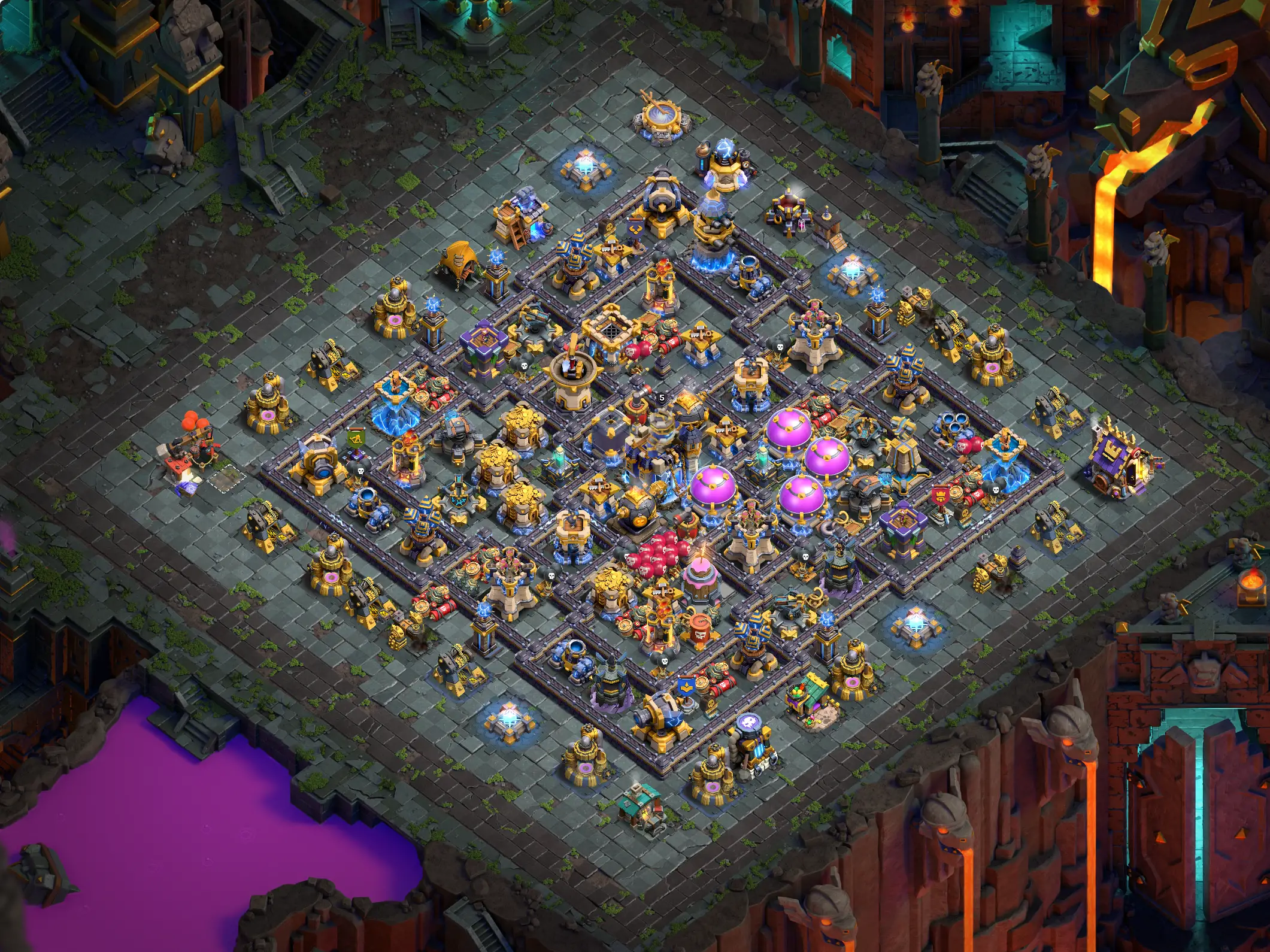 discover the best th18 farming base and town hall 18 farming base layouts optimize your loot defense with proven th18 farm base designs image no 08 2
