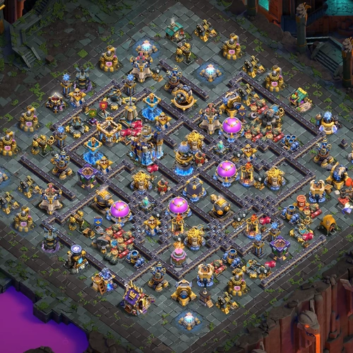 Discover the best TH18 farming base and Town Hall 18 farming base layouts, optimize your loot defense with proven TH18 farm base designs Image no. 09-1