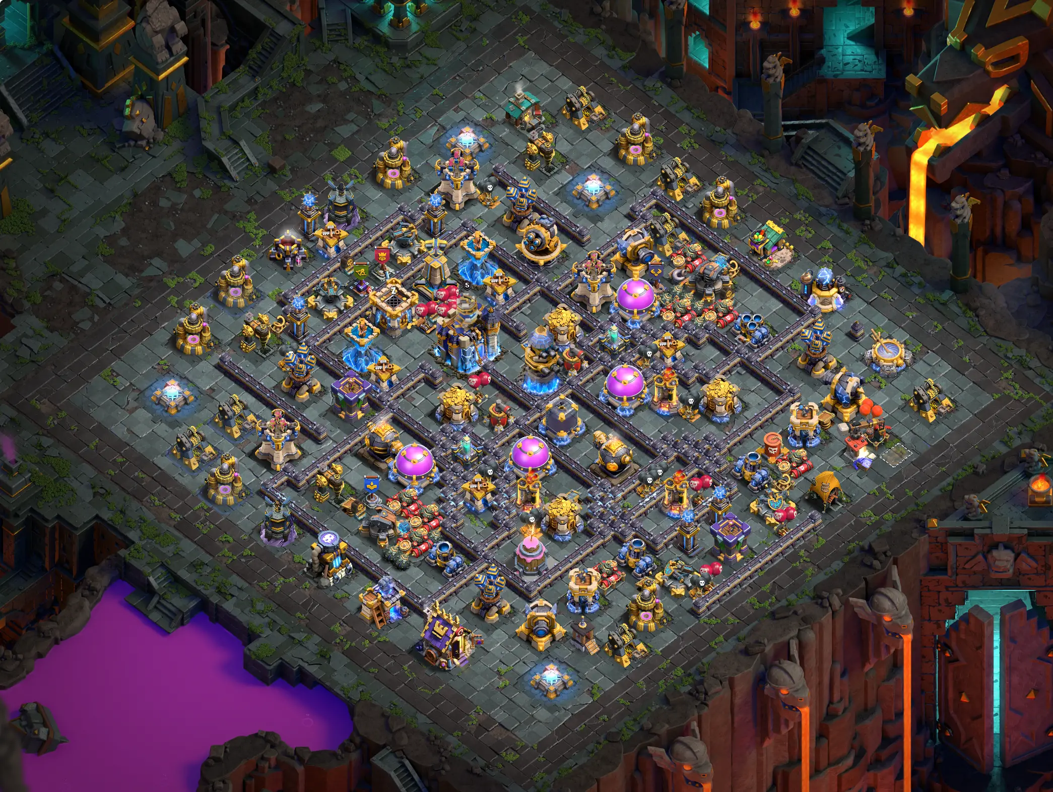 discover the best th18 farming base and town hall 18 farming base layouts optimize your loot defense with proven th18 farm base designs image no 09 2
