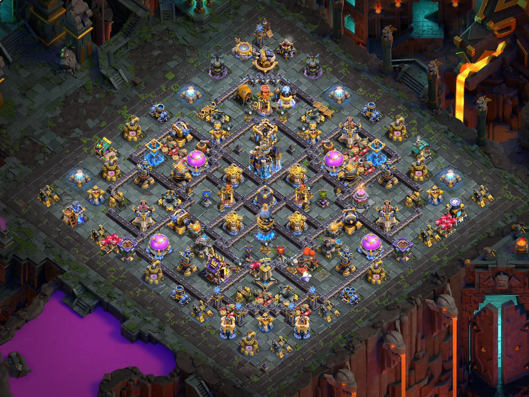 discover the best th18 farming base and town hall 18 farming base layouts optimize your loot defense with proven th18 farm base designs image no 11 2