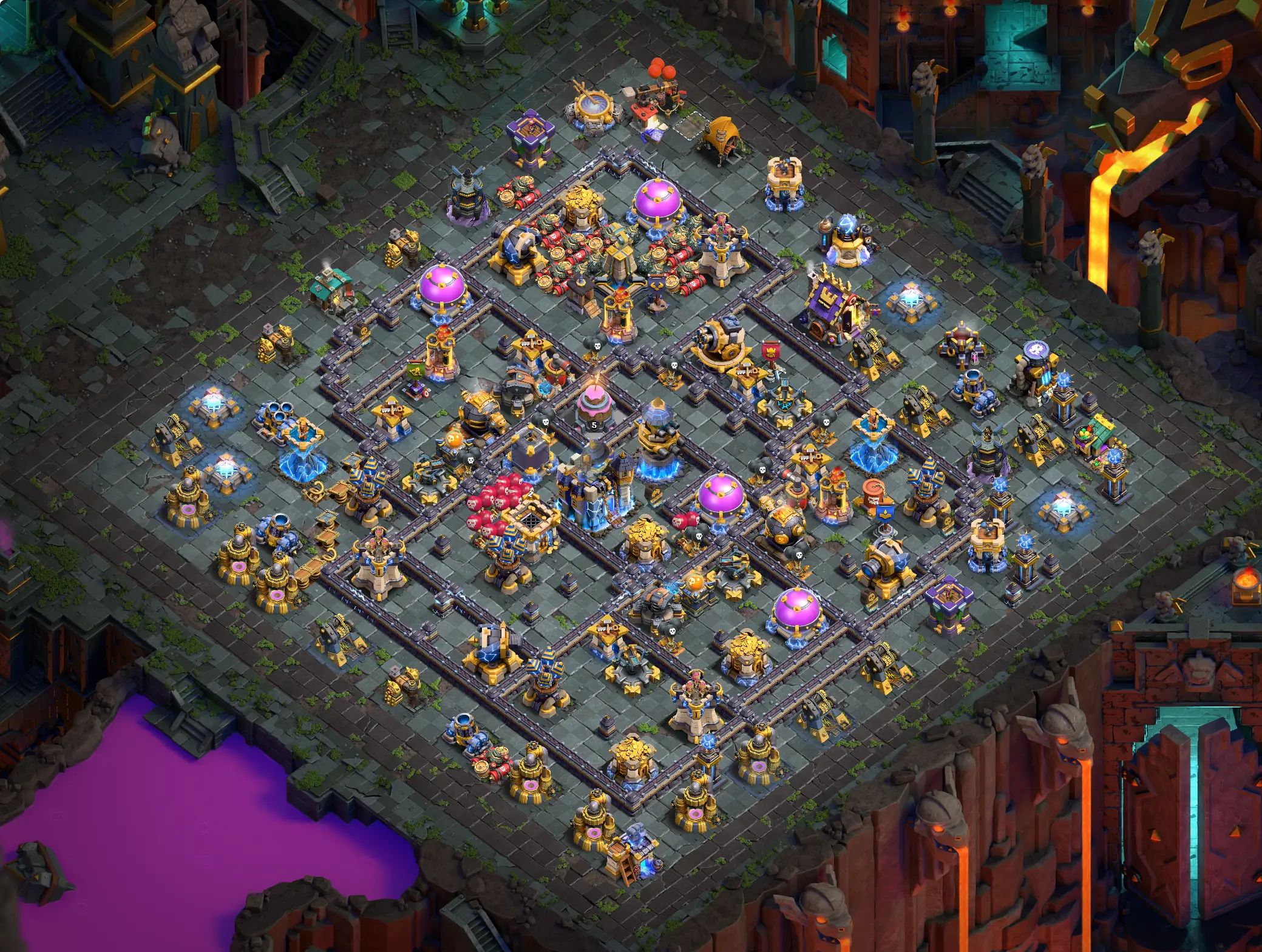 discover the best th18 farming base and town hall 18 farming base layouts optimize your loot defense with proven th18 farm base designs image no 12 2