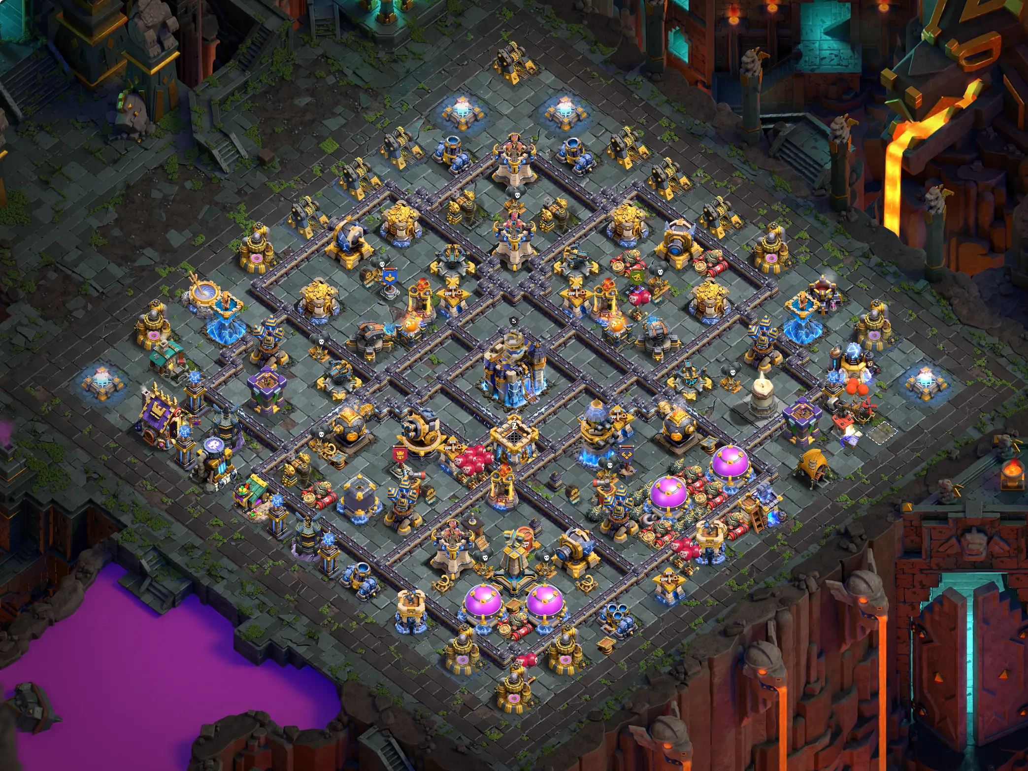 discover the best th18 farming base and town hall 18 farming base layouts optimize your loot defense with proven th18 farm base designs image no 13 2