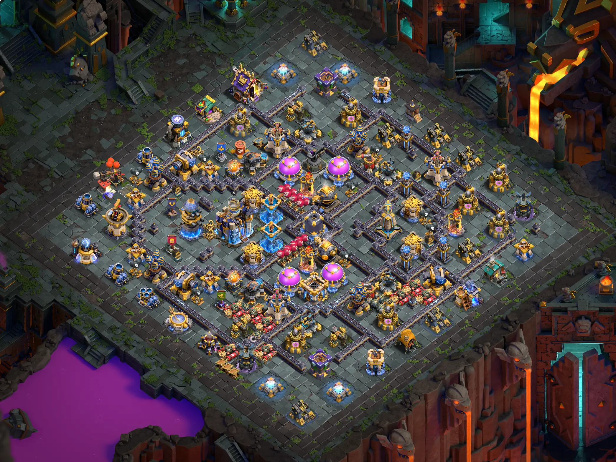 discover the best th18 farming base and town hall 18 farming base layouts optimize your loot defense with proven th18 farm base designs image no 14 2