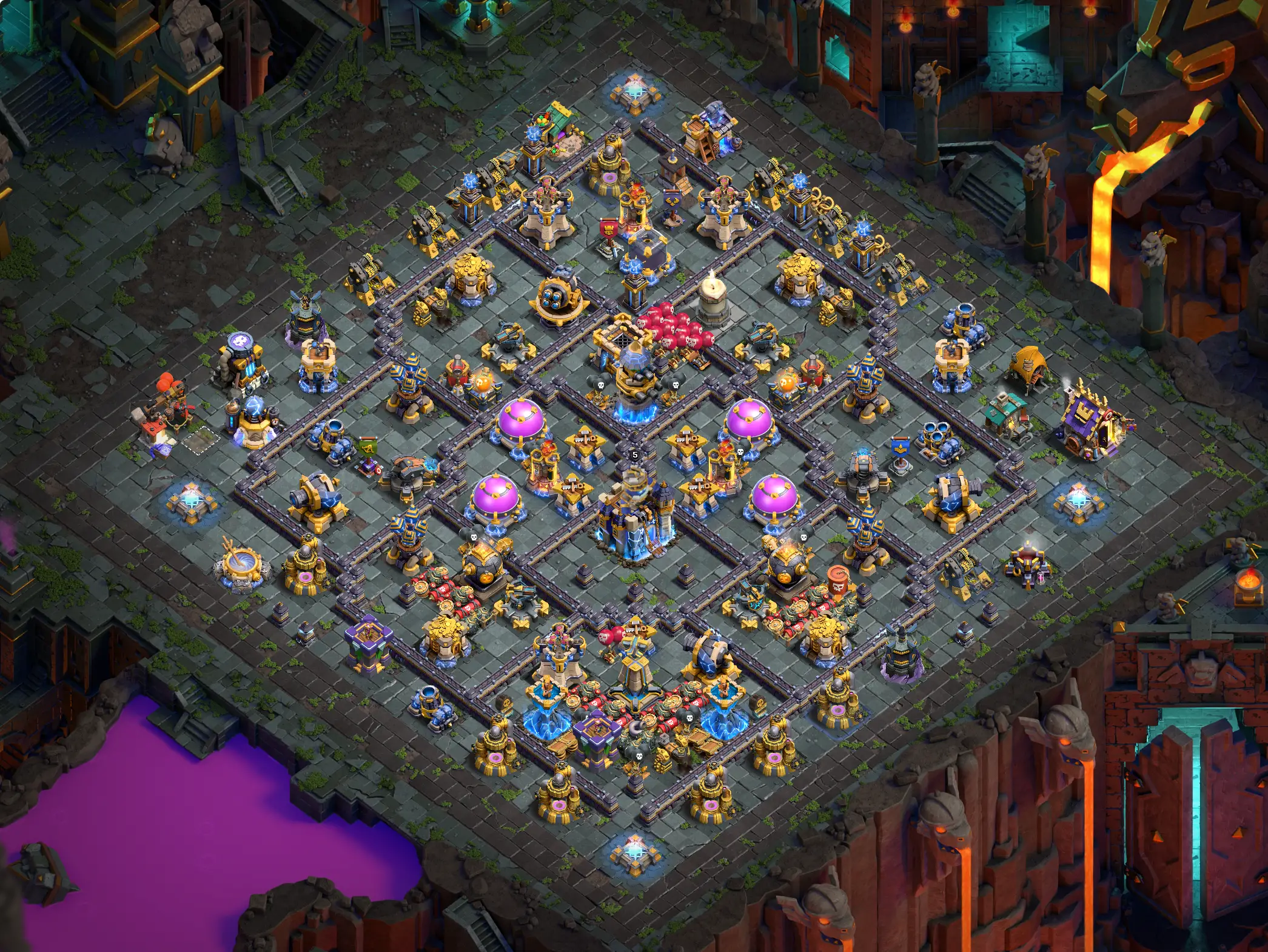 discover the best th18 farming base and town hall 18 farming base layouts optimize your loot defense with proven th18 farm base designs image no 15 2