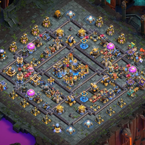 Discover the best TH18 farming base and Town Hall 18 farming base layouts, optimize your loot defense with proven TH18 farm base designs Image no. 16-1