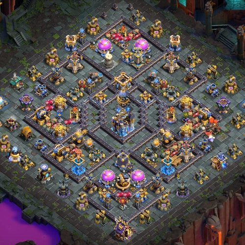 Discover the best TH18 farming base and Town Hall 18 farming base layouts, optimize your loot defense with proven TH18 farm base designs Image no. 20-1
