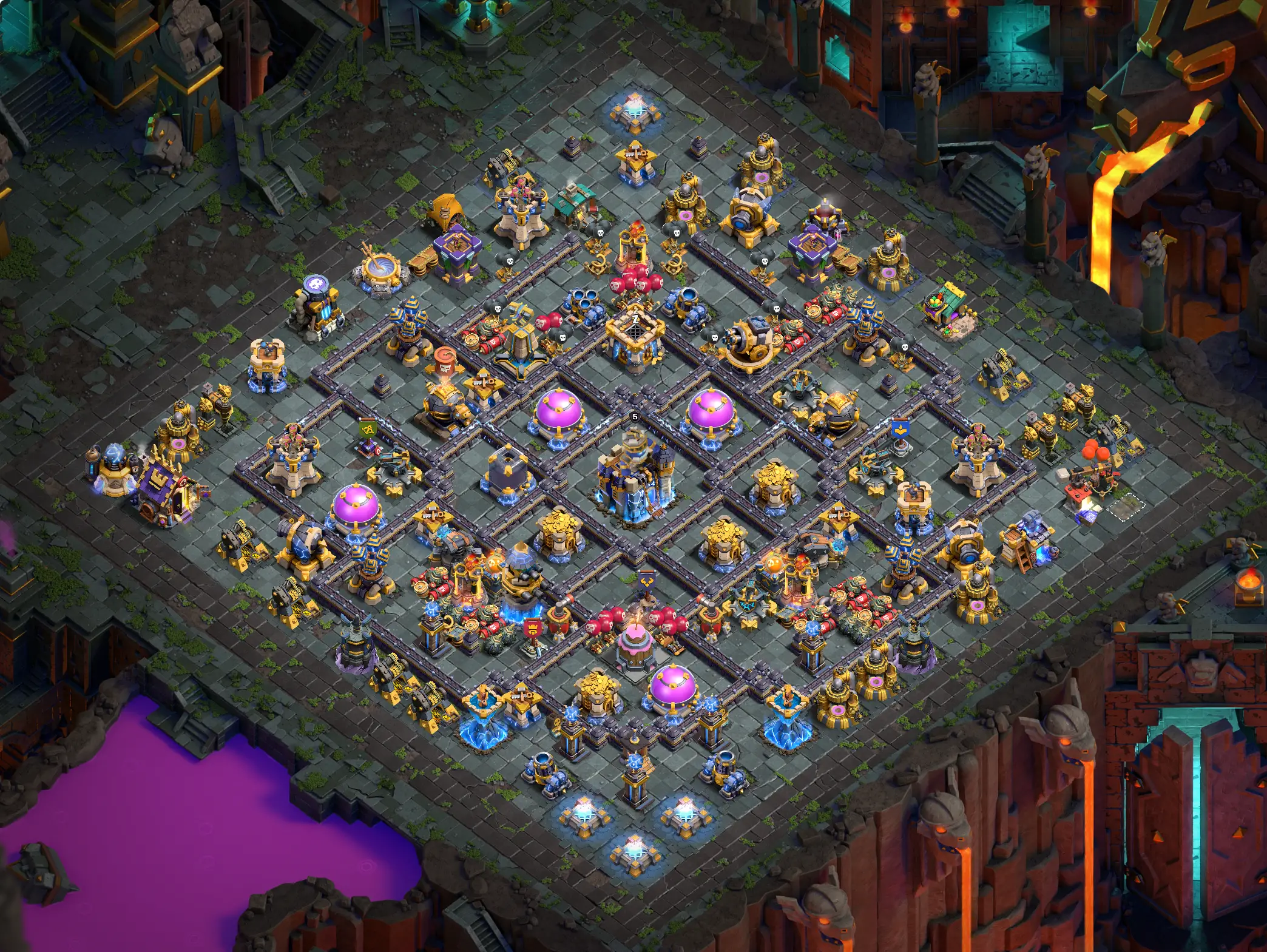 discover the best th18 farming base and town hall 18 farming base layouts optimize your loot defense with proven th18 farm base designs image no 21 2