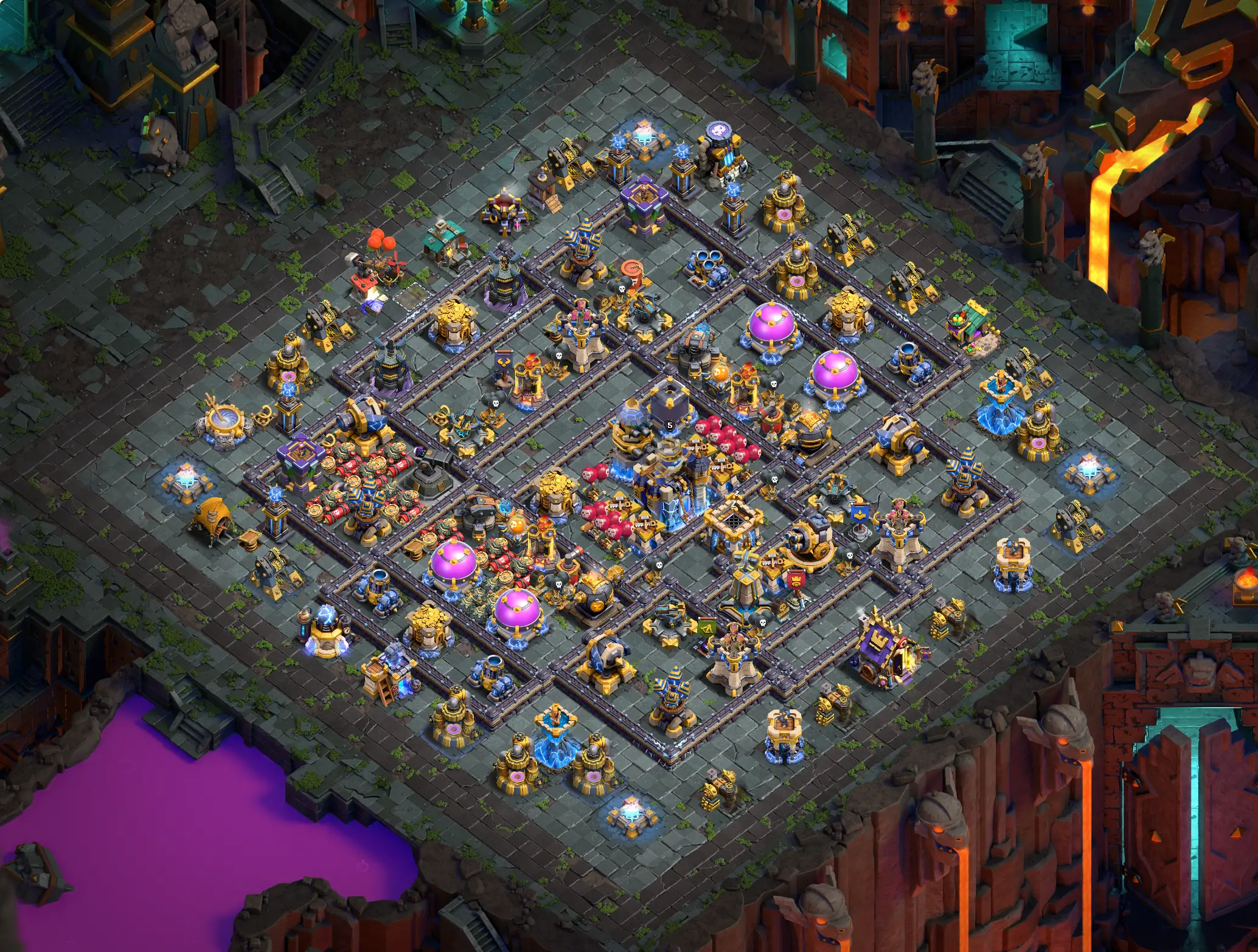 discover the best th18 farming base and town hall 18 farming base layouts optimize your loot defense with proven th18 farm base designs image no 23 2