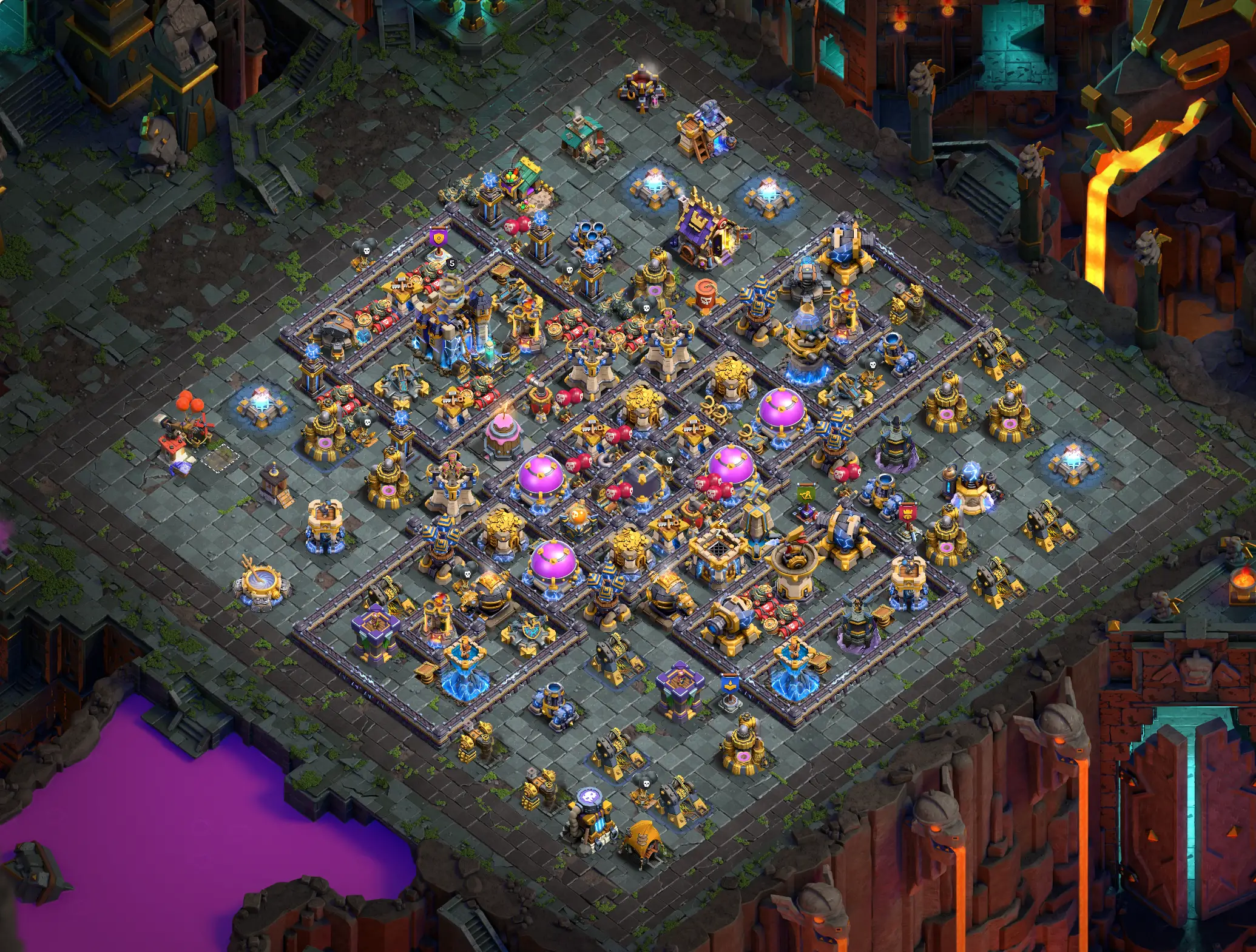 th18_farm_24 discover the best th18 farming base and town hall 18 farming base layouts optimize your loot defense with proven th18 farm base designs image no 24 2