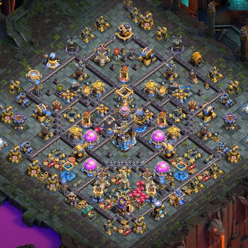 Discover the best TH18 farming base and Town Hall 18 farming base layouts, optimize your loot defense with proven TH18 farm base designs Image no. 26-1