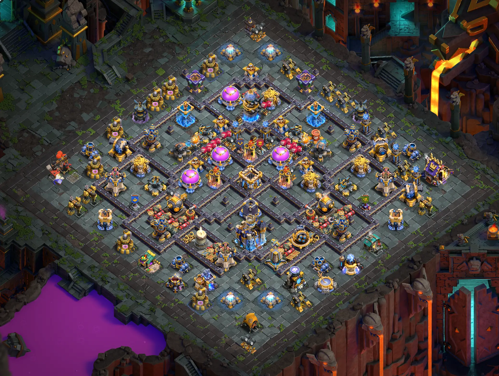 discover the best th18 farming base and town hall 18 farming base layouts optimize your loot defense with proven th18 farm base designs image no 27 2