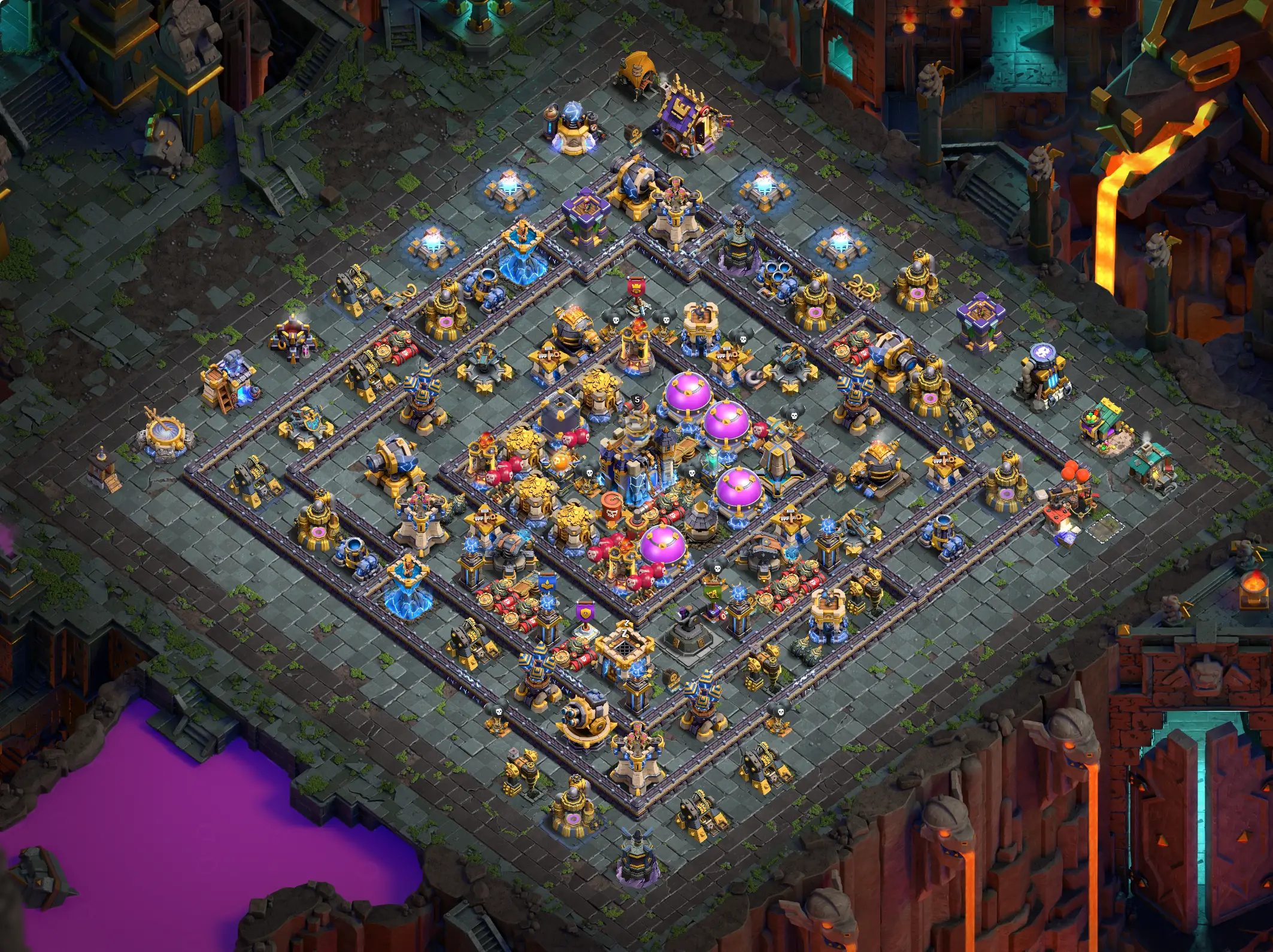 discover the best th18 farming base and town hall 18 farming base layouts optimize your loot defense with proven th18 farm base designs image no 29 2