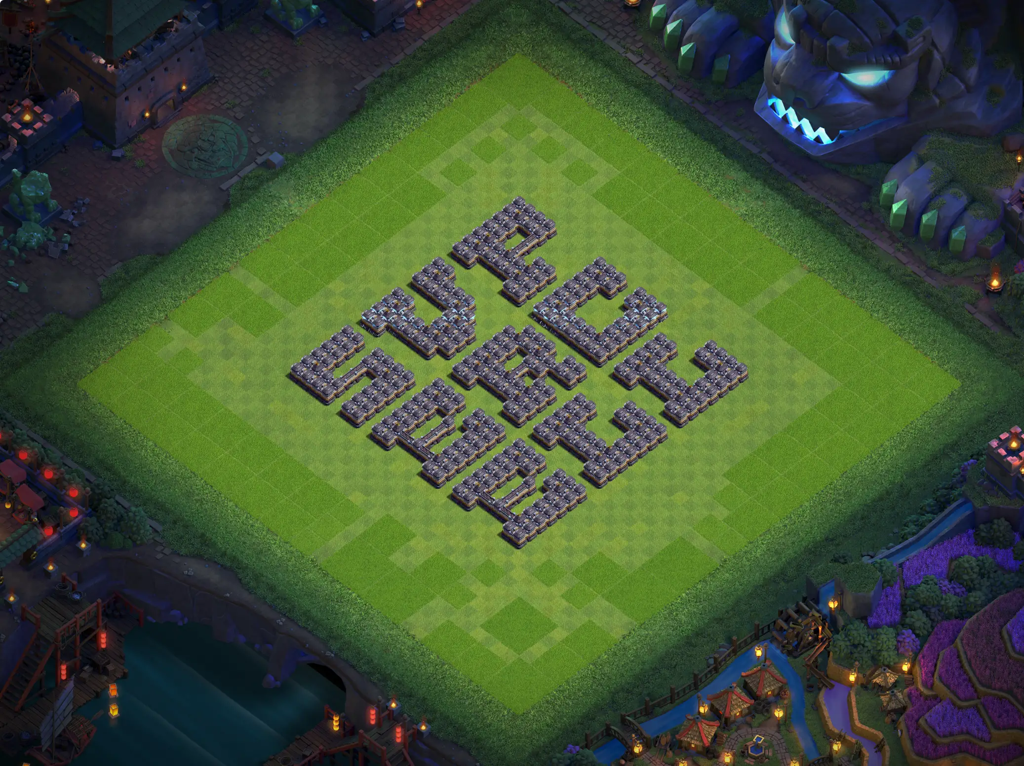 th18 art base layout featuring a creative town hall 18 art base design image no 04 2