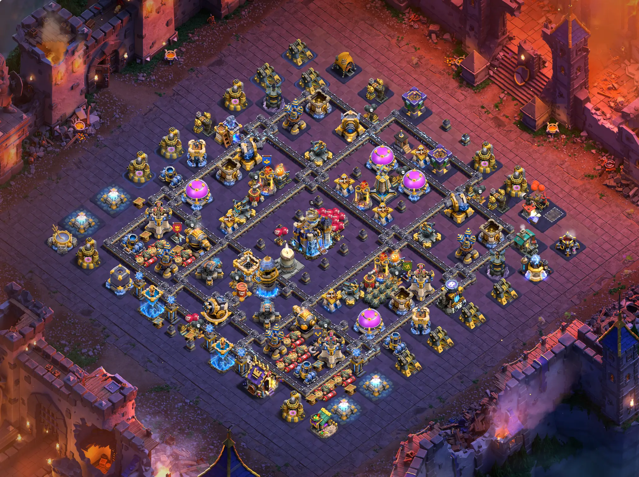 th18 war cwl base layout featuring the best town hall 18 anti 3 star war base design image no 06 2