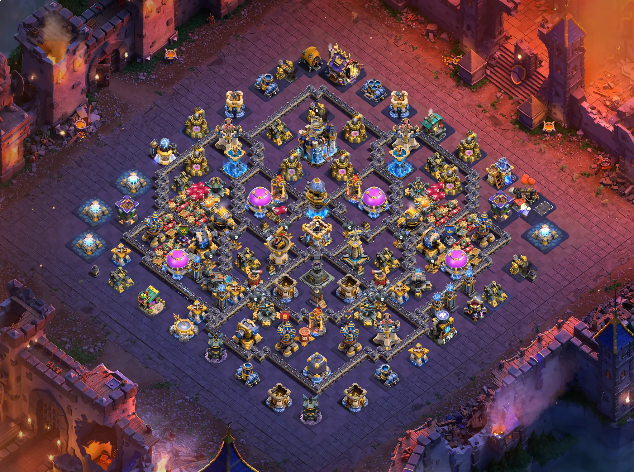 th18 war cwl base layout featuring the best town hall 18 anti 3 star war base design image no 08 2