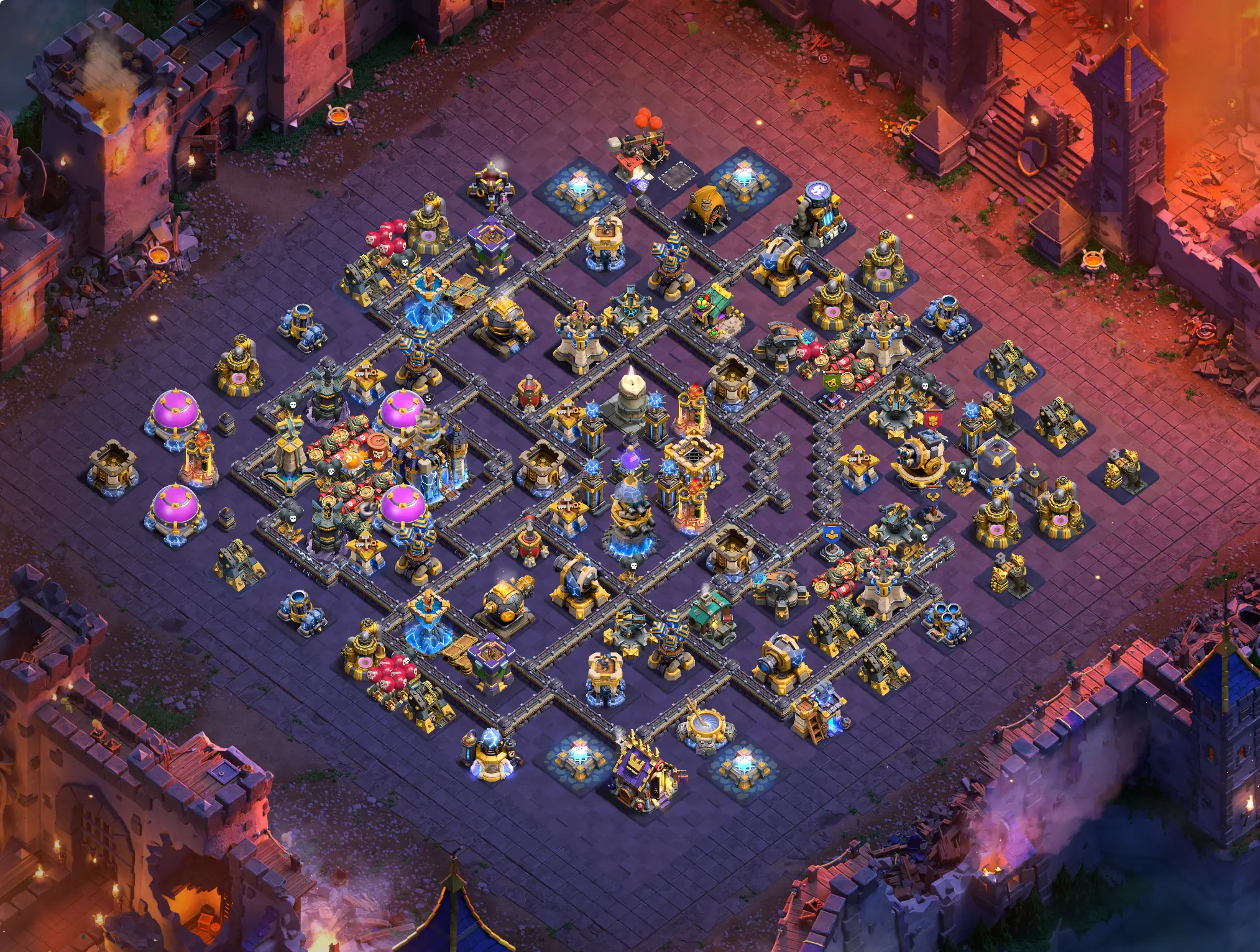 th18 war cwl base layout featuring the best town hall 18 anti 3 star war base design image no 24 2
